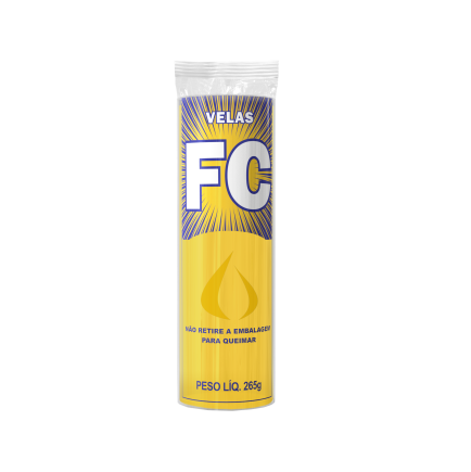 Vela FC Votiva 7 Dias Amarela